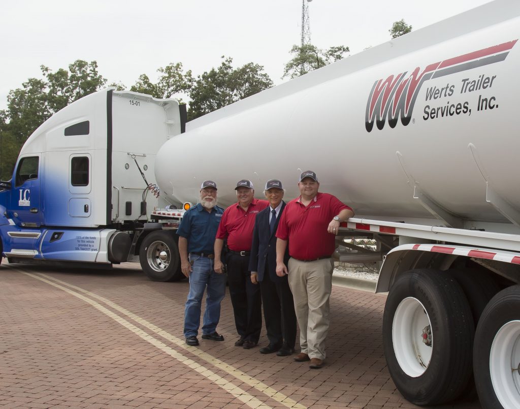 Werts Welding Donates Tank Trailer