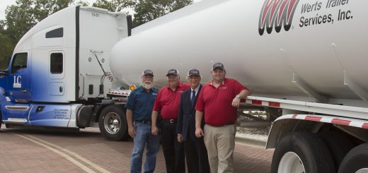 Werts Welding Donates Tank Trailer