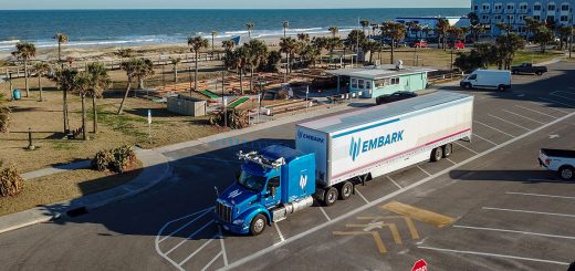 Embark completed a coast-to-coast test drive of its autonomous semi-truck