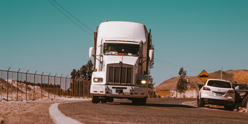 Truck on Road Turn, Class B CDL to Class A CDL