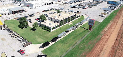 City Trailer and Paint Works Center - Birdseye View