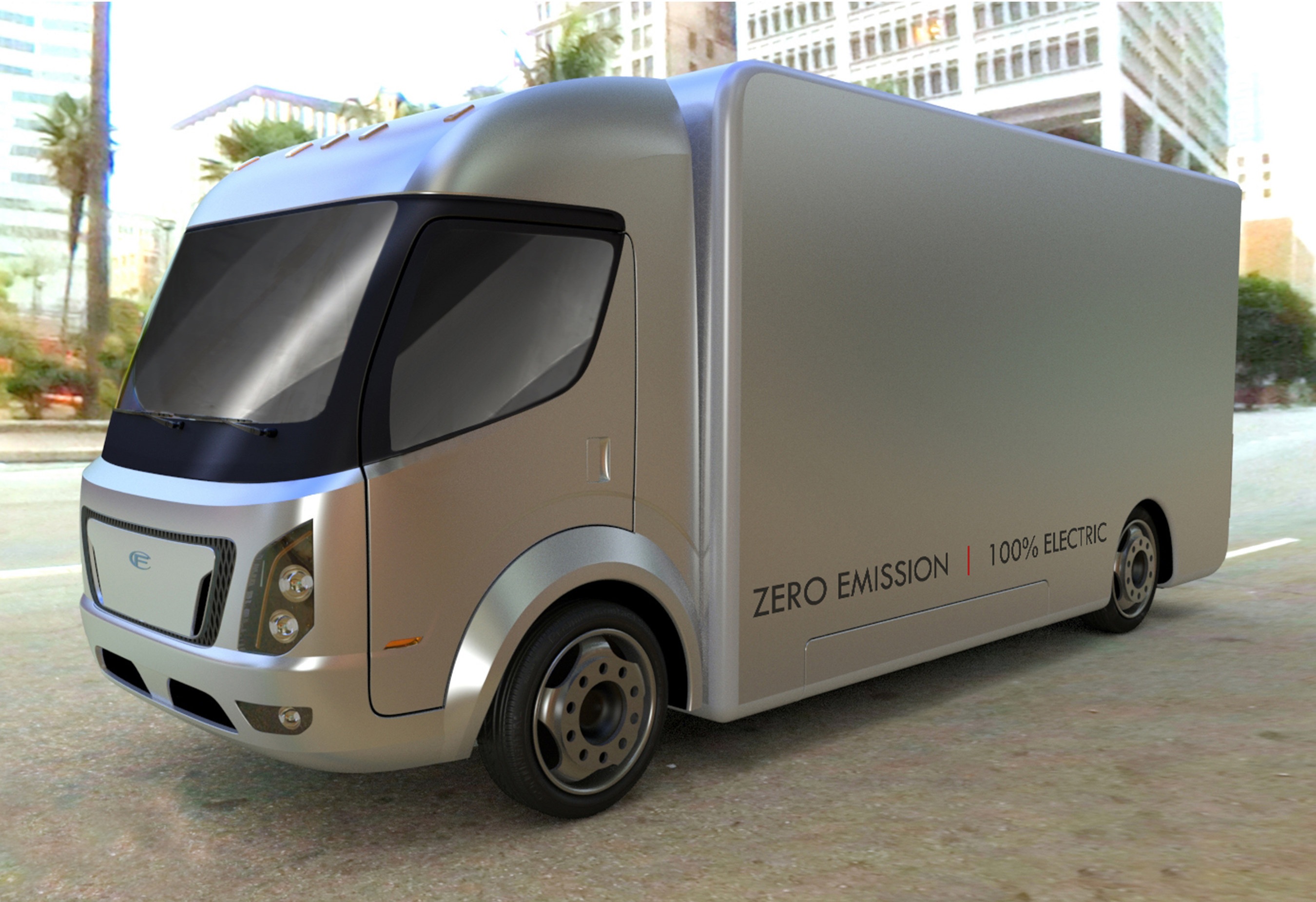 City Frieghter - CF1 Electric Class 4 Truck