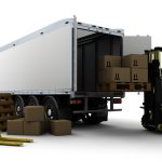 Forklift Loading Truck
