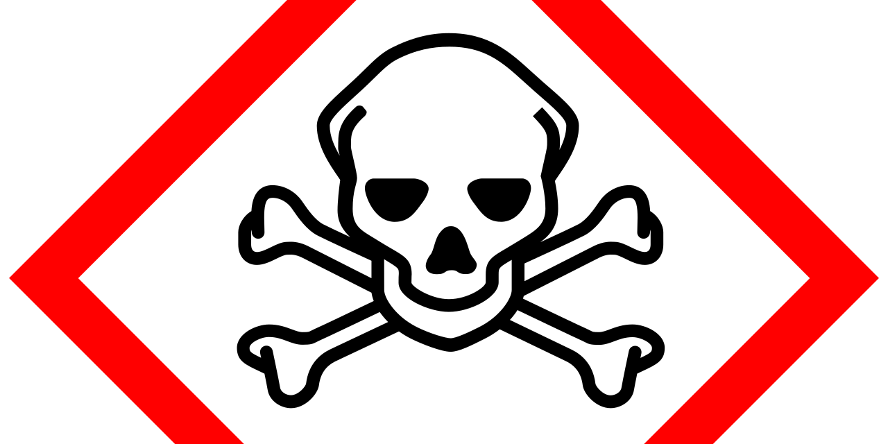 Globally Harmonized System of Classification and Labelling of Chemicals (GHS) pictogram for toxic substances