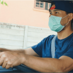 May Cover Photo Truck Driver with Mask