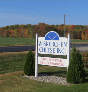 Wiskerchen Cheese Sign