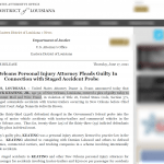 New Orleans Danny Patrick Keating Jr Fraud case