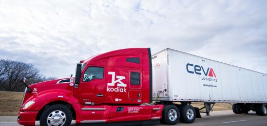 CEVA Logistics Kodiak Robotics Autonomous Truck