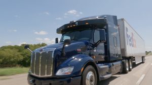 Aurora Innovation & FedEx Pilot Program Peterbilt 579