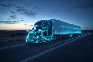 Truck Fleet with Technology, AI in Trucking Industry, Telematics