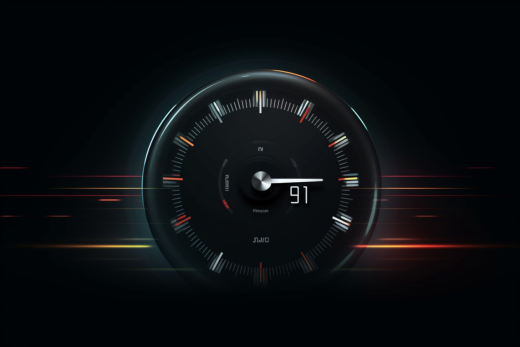 Speedometer artistic render