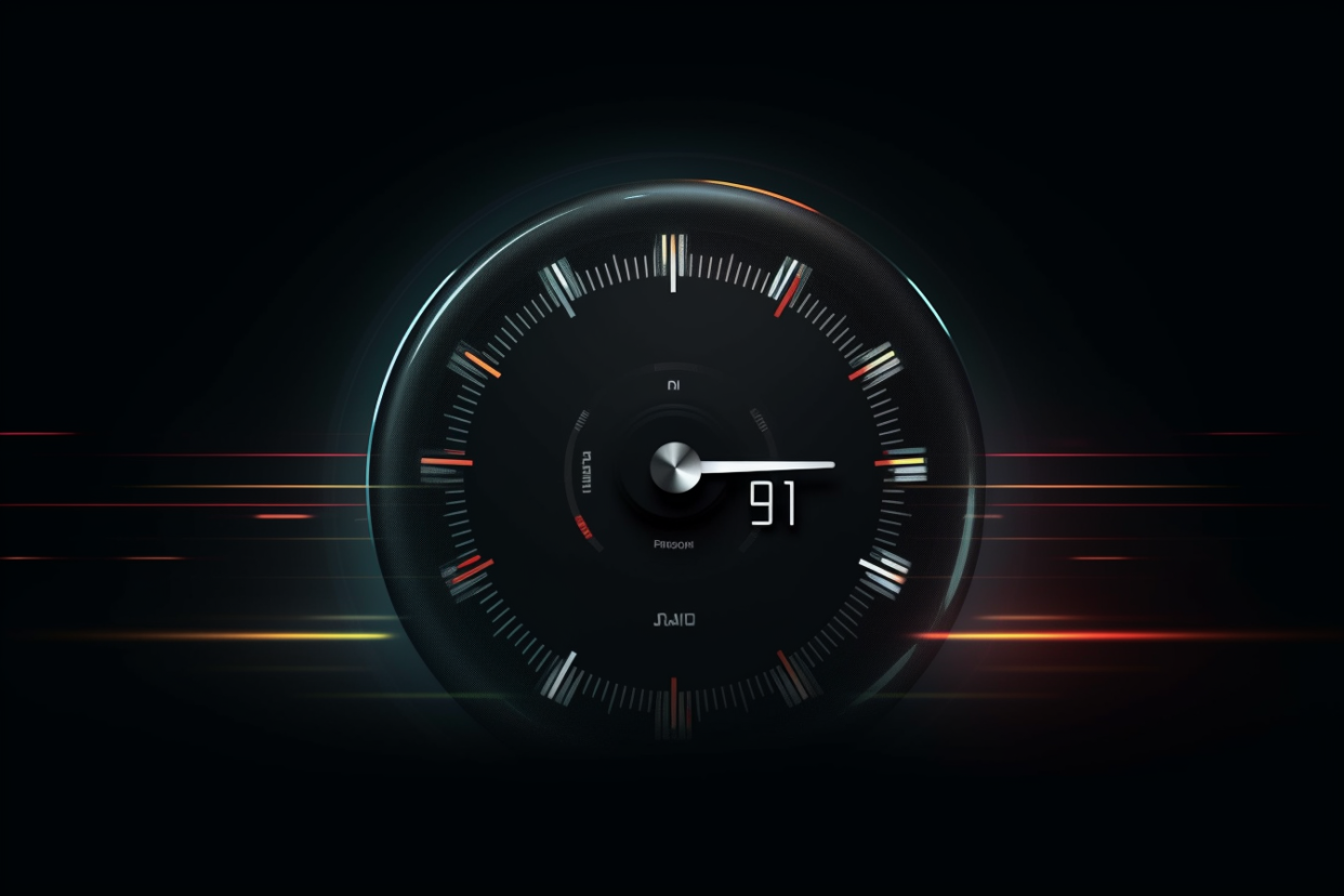 Speedometer artistic render