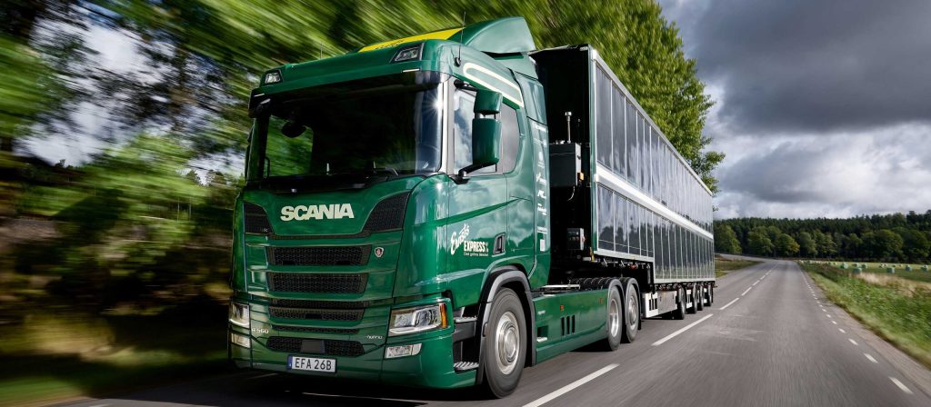 Scania Solar Power Truck