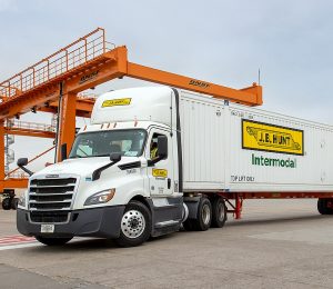 JB Hunt Intermodal Truck