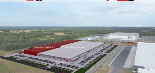 Faymonville Group Rendering of Little Rock trailer plant