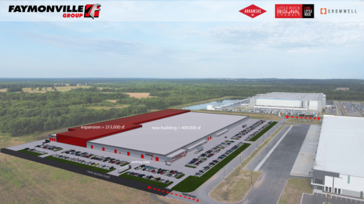 Faymonville Group Rendering of Little Rock trailer plant