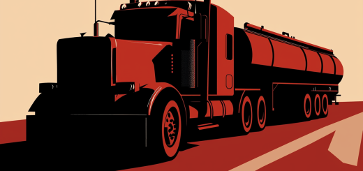 Oil Tanker Illustration