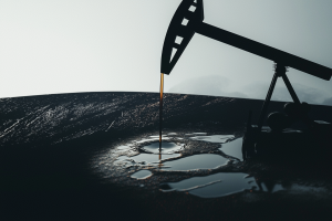 Pump Jack & Crude Oil 