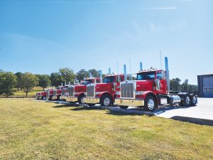 Lew Thompson & Son Trucking Fleet