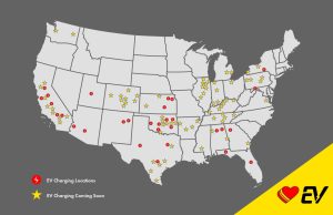 Impressive Love's Travel Stops expansion – 20 New Locations & $1B Upgrades in 2025 12 Current and planned Love’s EV‑charging locations across the U.S.