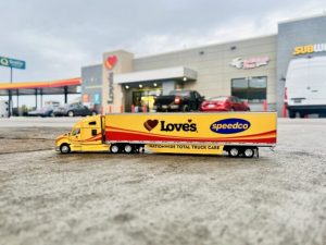 Impressive Love's Travel Stops expansion – 20 New Locations & $1B Upgrades in 2025 11 Love’s Speedco trailer parked outside the New Iberia flagship.