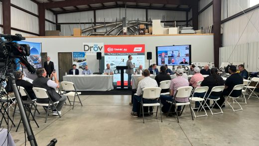 Panel session inside Kraft Tank’s facility at Tank Summit 2025