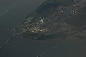 Global Refinery Crunch: 8 Critical, Sobering Findings on Diesel and Jet Fuel 3 Aerial view of the Andeavor Anacortes Refinery with storage tanks, refinery units and waterfront infrastructure in Washington State.