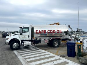 Global Refinery Crunch: 8 Critical, Sobering Findings on Diesel and Jet Fuel 5 Cape Cod Oil Company delivery truck parked at a dock in Cape Cod, Massachusetts.