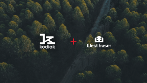 Autonomous Trucking Expansion: 7 Powerful but Cautious Signals From California Rules and Kodiak Growth 7 Kodiak AI and West Fraser image representing autonomous timber hauling operations in Alberta, Canada.