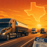 Texas CDL English Rule Highway Illustration