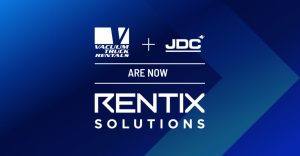 Rentix Solutions Merger Creates 3,200-Unit National Equipment Platform 2 Rentix Solutions merger graphic showing Vacuum Truck Rentals and JDC combining under the Rentix Solutions brand.